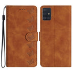 For Samsung Galaxy A51 / Brown