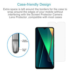 10pcs 0.26mm 9H 2.5D Tempered Glass Film