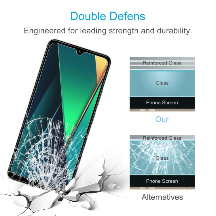 10pcs 0.26mm 9H 2.5D Tempered Glass Film
