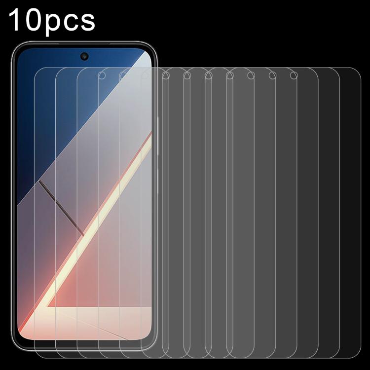 10pcs 0.26mm 9H 2.5D Tempered Glass Film