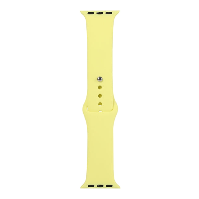 Silicone Watch Replacement Strap, Long Section (Men), For Apple Watch Ultra 49mm / Series 8&7 45mm / SE 2&6&SE&5&4 44mm / 3&2&1 42mm