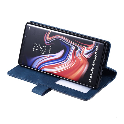 Skin Feel Splicing Horizontal Flip Leather Case with Holder & Card Slots & Wallet & Photo Frame, For Samsung Galaxy Note9, For Samsung Galaxy Note 10, For Samsung Galaxy Note 10 Pro, For Samsung Galaxy S8 Plus