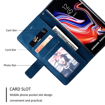 Skin Feel Splicing Horizontal Flip Leather Case with Holder & Card Slots & Wallet & Photo Frame, For Samsung Galaxy Note9, For Samsung Galaxy Note 10, For Samsung Galaxy Note 10 Pro, For Samsung Galaxy S8 Plus