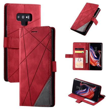 Skin Feel Splicing Horizontal Flip Leather Case with Holder & Card Slots & Wallet & Photo Frame, For Samsung Galaxy Note9, For Samsung Galaxy Note 10, For Samsung Galaxy Note 10 Pro, For Samsung Galaxy S8 Plus
