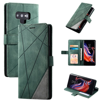 Skin Feel Splicing Horizontal Flip Leather Case with Holder & Card Slots & Wallet & Photo Frame, For Samsung Galaxy Note9, For Samsung Galaxy Note 10, For Samsung Galaxy Note 10 Pro, For Samsung Galaxy S8 Plus