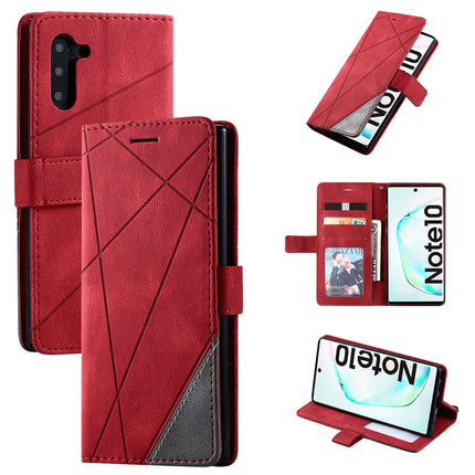 Skin Feel Splicing Horizontal Flip Leather Case with Holder & Card Slots & Wallet & Photo Frame, For Samsung Galaxy Note9, For Samsung Galaxy Note 10, For Samsung Galaxy Note 10 Pro, For Samsung Galaxy S8 Plus