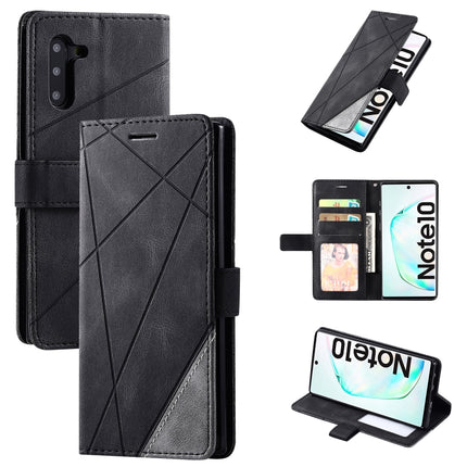 Skin Feel Splicing Horizontal Flip Leather Case with Holder & Card Slots & Wallet & Photo Frame, For Samsung Galaxy Note9, For Samsung Galaxy Note 10, For Samsung Galaxy Note 10 Pro, For Samsung Galaxy S8 Plus