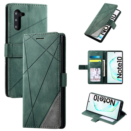 Skin Feel Splicing Horizontal Flip Leather Case with Holder & Card Slots & Wallet & Photo Frame, For Samsung Galaxy Note9, For Samsung Galaxy Note 10, For Samsung Galaxy Note 10 Pro, For Samsung Galaxy S8 Plus