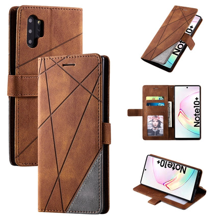 Skin Feel Splicing Horizontal Flip Leather Case with Holder & Card Slots & Wallet & Photo Frame, For Samsung Galaxy Note9, For Samsung Galaxy Note 10, For Samsung Galaxy Note 10 Pro, For Samsung Galaxy S8 Plus