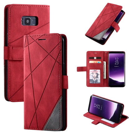 Skin Feel Splicing Horizontal Flip Leather Case with Holder & Card Slots & Wallet & Photo Frame, For Samsung Galaxy Note9, For Samsung Galaxy Note 10, For Samsung Galaxy Note 10 Pro, For Samsung Galaxy S8 Plus