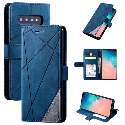 Skin Feel Splicing Horizontal Flip Leather Case with Holder & Card Slots & Wallet & Photo Frame, For Samsung Galaxy S9 Plus, For Samsung Galaxy S9, For Samsung Galaxy S10 Plus, For Samsung Galaxy S10