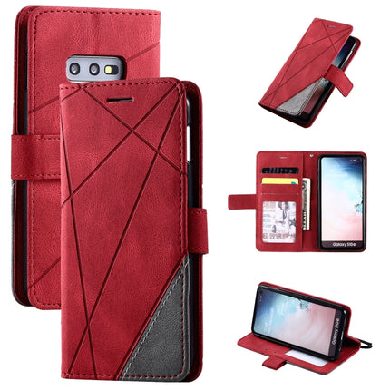 Skin Feel Splicing Horizontal Flip Leather Case with Holder & Card Slots & Wallet & Photo Frame, For Samsung Galaxy S10e, For Samsung Galaxy S20, For Samsung Galaxy S20 Plus, For Samsung Galaxy S20 Ultra