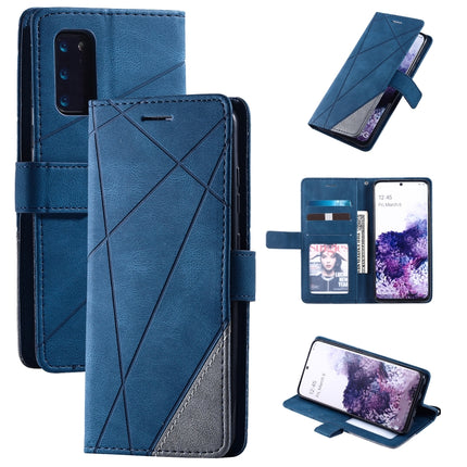 Skin Feel Splicing Horizontal Flip Leather Case with Holder & Card Slots & Wallet & Photo Frame, For Samsung Galaxy S10e, For Samsung Galaxy S20, For Samsung Galaxy S20 Plus, For Samsung Galaxy S20 Ultra