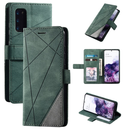Skin Feel Splicing Horizontal Flip Leather Case with Holder & Card Slots & Wallet & Photo Frame, For Samsung Galaxy S10e, For Samsung Galaxy S20, For Samsung Galaxy S20 Plus, For Samsung Galaxy S20 Ultra