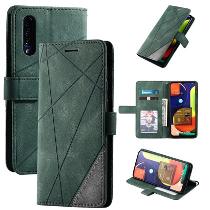 Skin Feel Splicing Horizontal Flip Leather Case with Holder & Card Slots & Wallet & Photo Frame, For Samsung Galaxy S8, For Samsung Galaxy J6, For Samsung Galaxy A50, For Samsung Galaxy A8(2018)