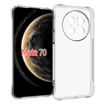 Shockproof Non-slip Thickening TPU Phone Case, For Huawei Pura 90 Pro Max / Pura 90 Ultra, For Huawei Pura 90 Pro, For Huawei Mate 80 Pro Max, For Huawei Mate 80 / 80 Pro, For Huawei Mate 70 Air 5G, For Huawei Pura 80 Pro 5G, For Huawei Pura 80 5G     ...