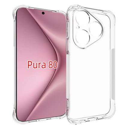 Shockproof Non-slip Thickening TPU Phone Case, For Huawei Pura 90 Pro Max / Pura 90 Ultra, For Huawei Pura 90 Pro, For Huawei Mate 80 Pro Max, For Huawei Mate 80 / 80 Pro, For Huawei Mate 70 Air 5G, For Huawei Pura 80 Pro 5G, For Huawei Pura 80 5G     ...