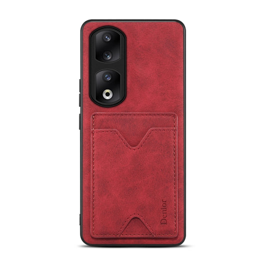 Denior PU Back Cover Card Slot Holder Phone Case, For Honor 90 Pro, For Honor Magic5 5G, For Honor Magic5 Pro 5G, For Honor 90