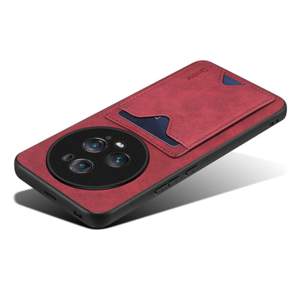 Denior PU Back Cover Card Slot Holder Phone Case