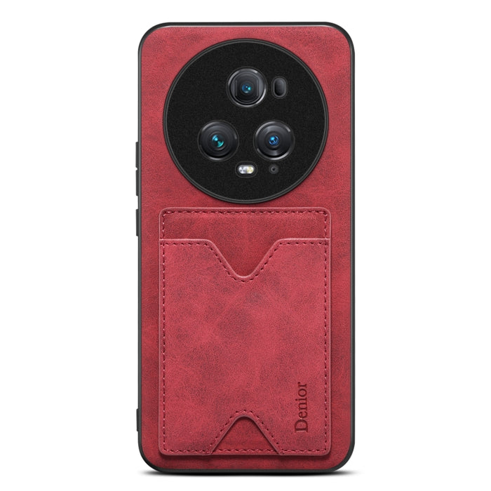 Denior PU Back Cover Card Slot Holder Phone Case, For Honor Magic5 Ultimate