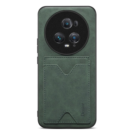 Denior PU Back Cover Card Slot Holder Phone Case, For Honor Magic5 Ultimate