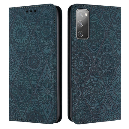 Ethnic Embossed Adsorption Leather Phone Case