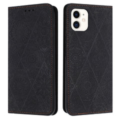 Ethnic Embossed Adsorption Leather Phone Case, For iPhone 13 Pro Max, For iPhone 12 / 12 Pro, For iPhone 12 Pro Max, For iPhone 11, For iPhone 11 Pro, For iPhone 11 Pro Max