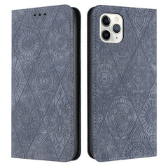 Ethnic Embossed Adsorption Leather Phone Case, For iPhone 13 Pro Max, For iPhone 12 / 12 Pro, For iPhone 12 Pro Max, For iPhone 11, For iPhone 11 Pro, For iPhone 11 Pro Max