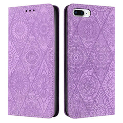 Ethnic Embossed Adsorption Leather Phone Case, For iPhone X / XS, For iPhone XR, For iPhone XS Max, For iPhone SE 2022 / 7 / 8, For iPhone 7 Plus / 8 Plus