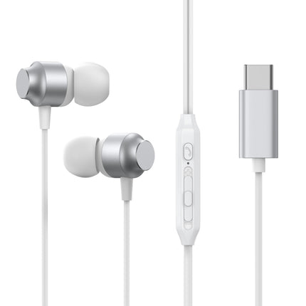 JOYROOM JR-EC06 Typ-C In-Ear-Kopfhörer aus Metall mit Kabel, Länge: 1,2 m, JR-EC06