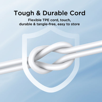 JOYROOM JR-EC06 Typ-C In-Ear-Kopfhörer aus Metall mit Kabel, Länge: 1,2 m, JR-EC06