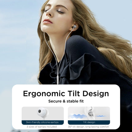 JOYROOM JR-EC06 Typ-C In-Ear-Kopfhörer aus Metall mit Kabel, Länge: 1,2 m, JR-EC06