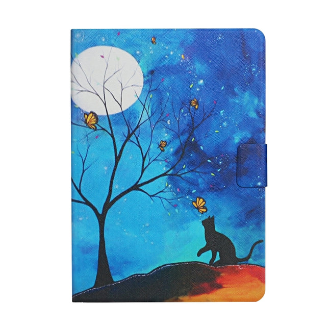 Colored Drawing Pattern Horizontal Flip Leather Case with Holder & Card Slots, For Samsung Galaxy Tab A 10.1 (2019) T510, For 7 inch Universal Tablet PC, For 8 inch Universal Tablet PC, For 10 inch Universal Tablet PC