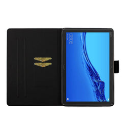 Colored Drawing Pattern Horizontal Flip Leather Case with Holder & Card Slots & Sleep / Wake-up Function, For Huawei MediaPad M5 Lite, For Lenovo Tab FHD M10 Plus X606F, For iPad 5, For iPad 10.2, For iPad Pro 10.5