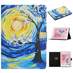 Colored Drawing Pattern Horizontal Flip Leather Case with Holder & Card Slots & Sleep / Wake-up Function, For Huawei MediaPad M5 Lite, For Lenovo Tab FHD M10 Plus X606F, For iPad 5, For iPad 10.2, For iPad Pro 10.5