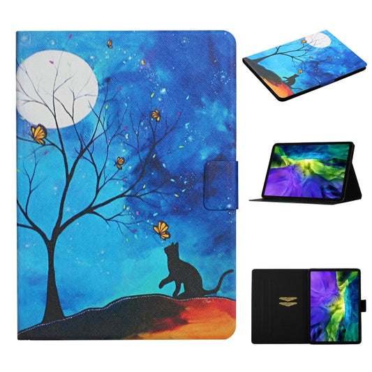 Colored Drawing Pattern Horizontal Flip Leather Case with Holder & Card Slots & Sleep / Wake-up Function, For iPad 11 Pro (2020), For iPad Mini 4 / 3 / 2 / 1, For iPad Mini (2019), For Samsung Galaxy Tab S5e T720/T725, For Samsung Galaxy Tab S6 T860/T865