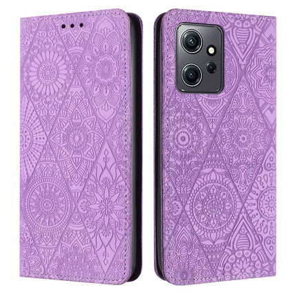 Ethnic Embossed Adsorption Leather Phone Case, For Redmi Note 12 Pro 4G, For Redmi Note 12 4G Global, For Redmi Note 12 Pro 5G Global, For Redmi Note 12 5G Global