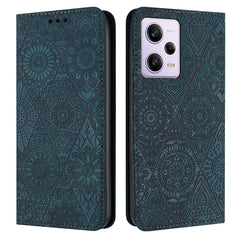 Ethnic Embossed Adsorption Leather Phone Case, For Xiaomi Redmi 13 4G, For Xiaomi Redmi Note 13 5G, For Xiaomi Redmi 13C, For Xiaomi Redmi Note 13 Pro 5G, For Redmi Note 12 Pro 4G, For Redmi Note 12 4G Global