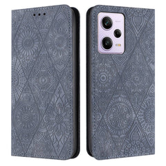 Ethnic Embossed Adsorption Leather Phone Case, For Xiaomi Redmi 13 4G, For Xiaomi Redmi Note 13 5G, For Xiaomi Redmi 13C, For Xiaomi Redmi Note 13 Pro 5G, For Redmi Note 12 Pro 4G, For Redmi Note 12 4G Global