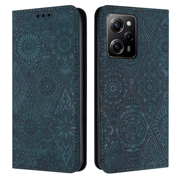 Ethnic Embossed Adsorption Leather Phone Case, For Redmi Note 12 Pro 4G, For Redmi Note 12 4G Global, For Redmi Note 12 Pro 5G Global, For Redmi Note 12 5G Global