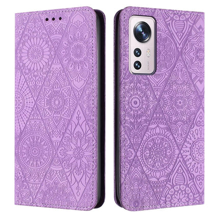 Ethnic Embossed Adsorption Leather Phone Case, For Xiaomi 12 Lite, For Redmi Note 11 4G, For Xiaomi Redmi 9C / 10A, For Xiaomi Redmi 10C