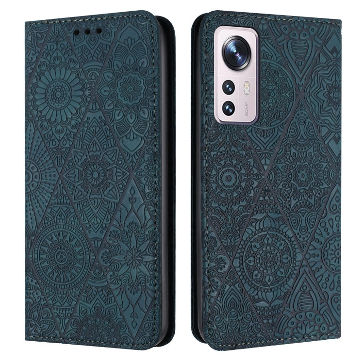 Ethnic Embossed Adsorption Leather Phone Case, For Xiaomi 12 Lite, For Redmi Note 11 4G, For Xiaomi Redmi 9C / 10A, For Xiaomi Redmi 10C