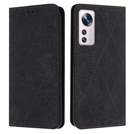 Ethnic Embossed Adsorption Leather Phone Case, For Xiaomi 12 Lite, For Redmi Note 11 4G, For Xiaomi Redmi 9C / 10A, For Xiaomi Redmi 10C