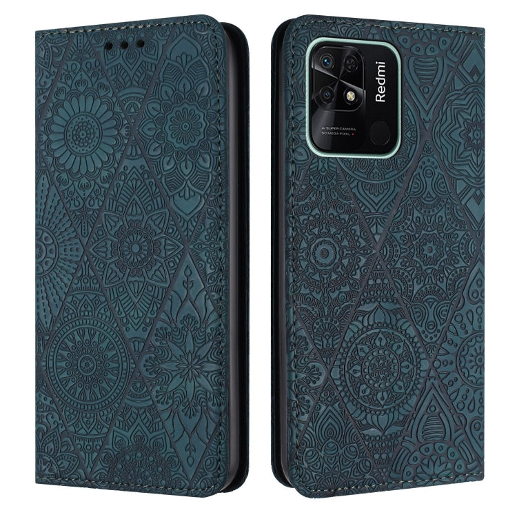 Ethnic Embossed Adsorption Leather Phone Case, For Xiaomi 12 Lite, For Redmi Note 11 4G, For Xiaomi Redmi 9C / 10A, For Xiaomi Redmi 10C