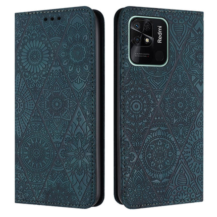 Ethnic Embossed Adsorption Leather Phone Case, For Xiaomi 12 Lite, For Redmi Note 11 4G, For Xiaomi Redmi 9C / 10A, For Xiaomi Redmi 10C
