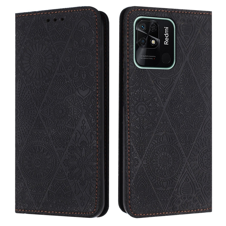 Ethnic Embossed Adsorption Leather Phone Case, For Xiaomi 12 Lite, For Redmi Note 11 4G, For Xiaomi Redmi 9C / 10A, For Xiaomi Redmi 10C