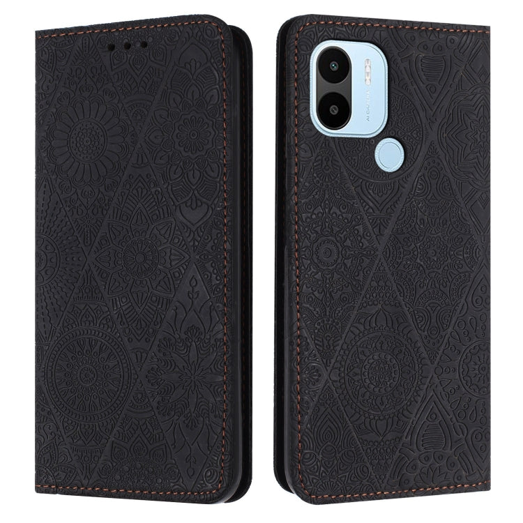 Ethnic Embossed Adsorption Leather Phone Case, For Xiaomi Redmi 12C, For Xiaomi Redmi A1+, For Xiaomi 12T / 12T Pro, For Xiaomi Redmi A1