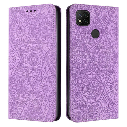 Ethnic Embossed Adsorption Leather Phone Case, For Xiaomi 12 Lite, For Redmi Note 11 4G, For Xiaomi Redmi 9C / 10A, For Xiaomi Redmi 10C