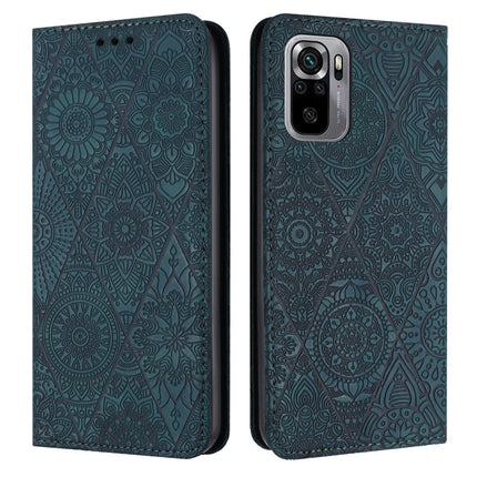 Ethnic Embossed Adsorption Leather Phone Case, For Xiaomi 11 Lite, For Redmi Note 10 Pro, For Redmi Note 10 4G, For Xiaomi Redmi 9T