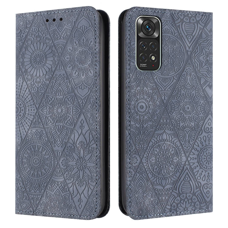 Ethnic Embossed Adsorption Leather Phone Case, For Xiaomi 12 Lite, For Redmi Note 11 4G, For Xiaomi Redmi 9C / 10A, For Xiaomi Redmi 10C
